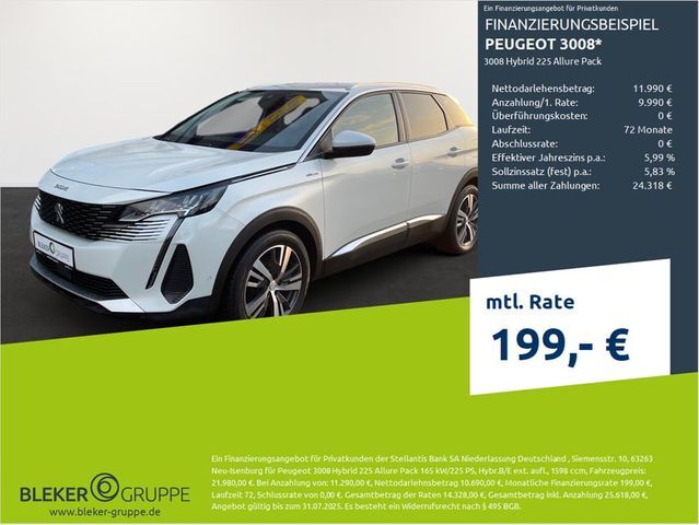 Peugeot 3008 Hybrid 225 Allure Pack