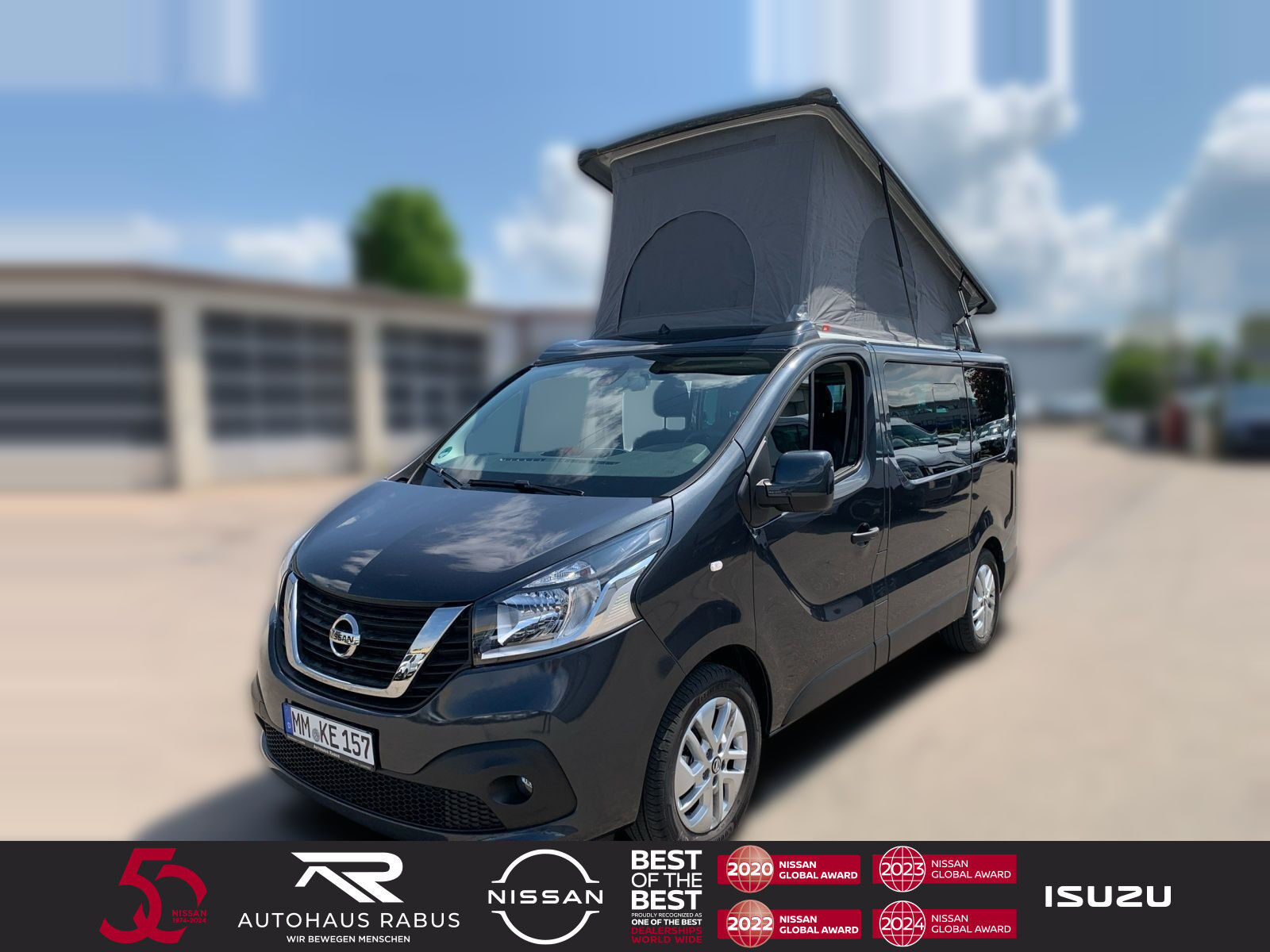 Nissan NV300 AT Kam SHZ Comf Aufstell-Schlafd (8-Sitze)