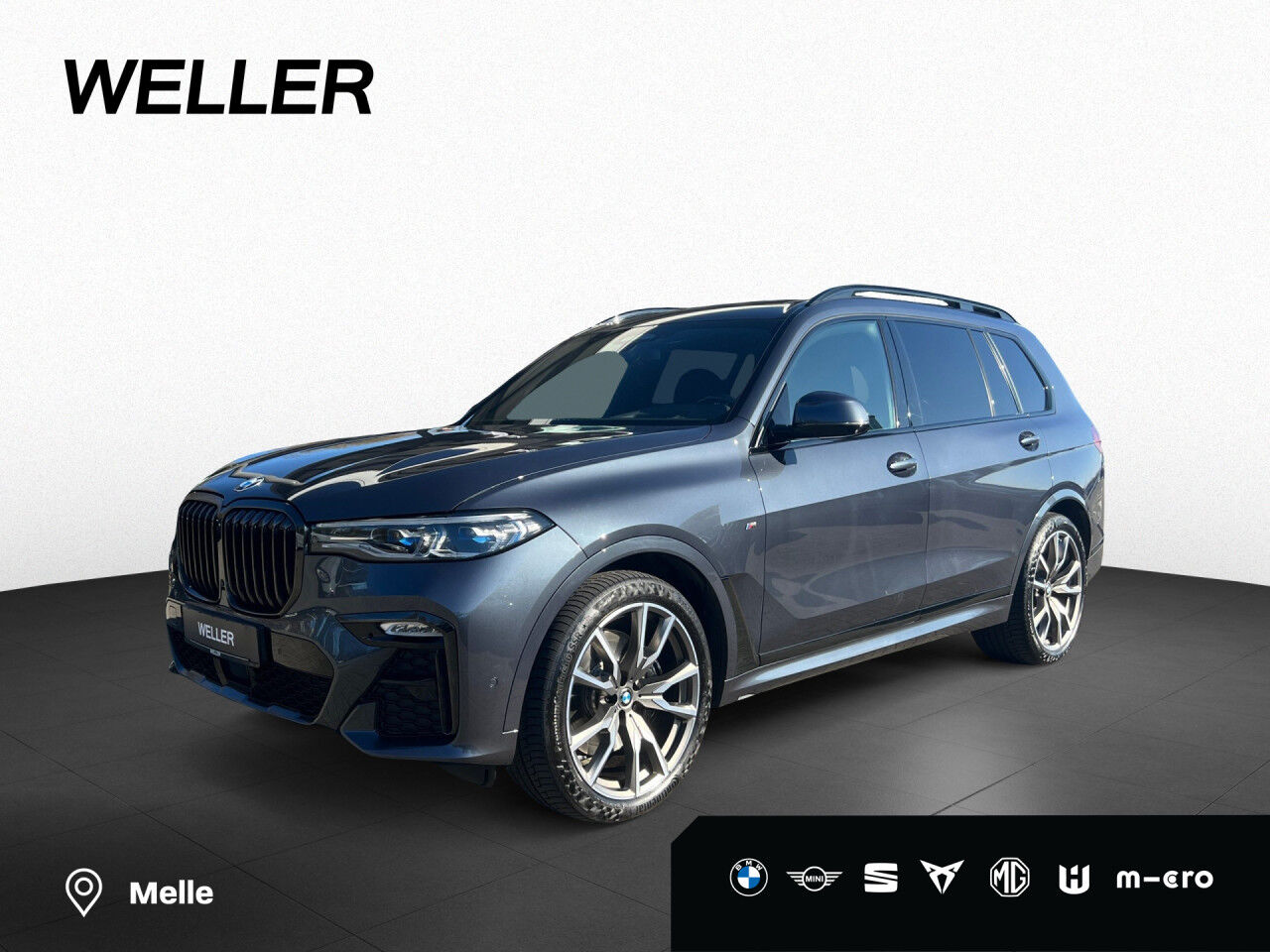 BMW X7 M50i Sportpaket Bluetooth HUD Navi Vollleder