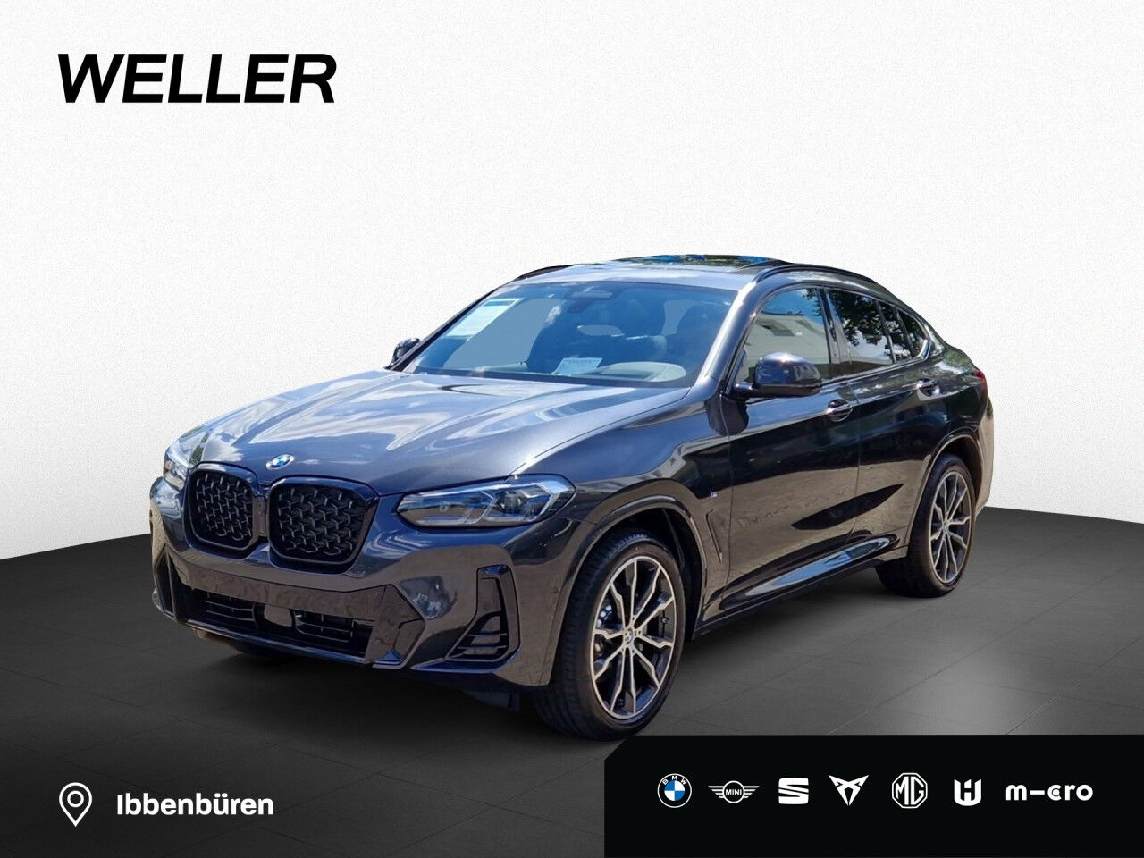 BMW X4 xDrive30i M Sport Glasdach HiFi AHK Laserlicht