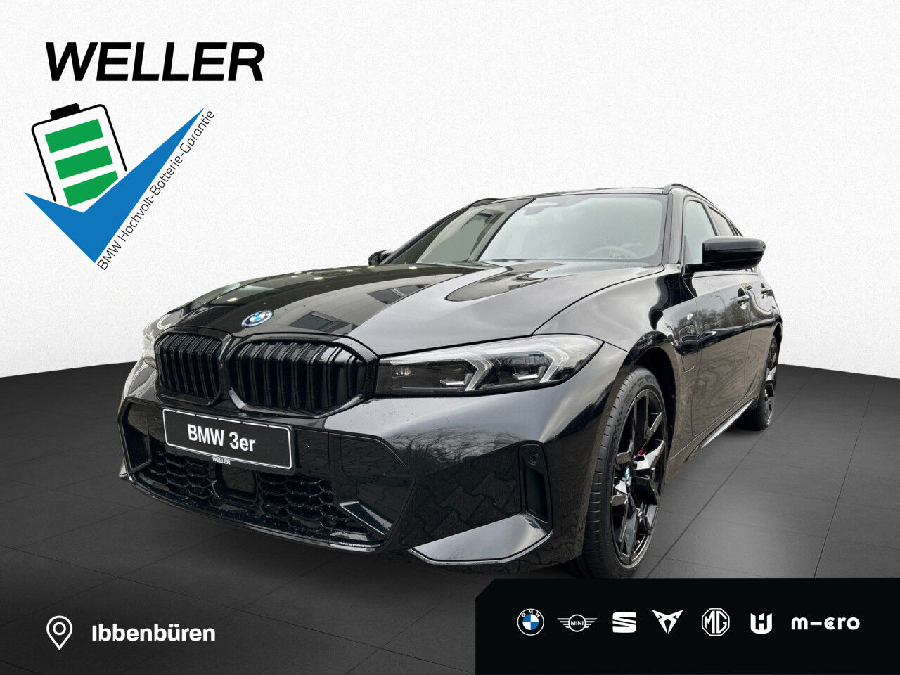 BMW 330e Touring M SportPro 360° H/K AHK HuD Navi LED