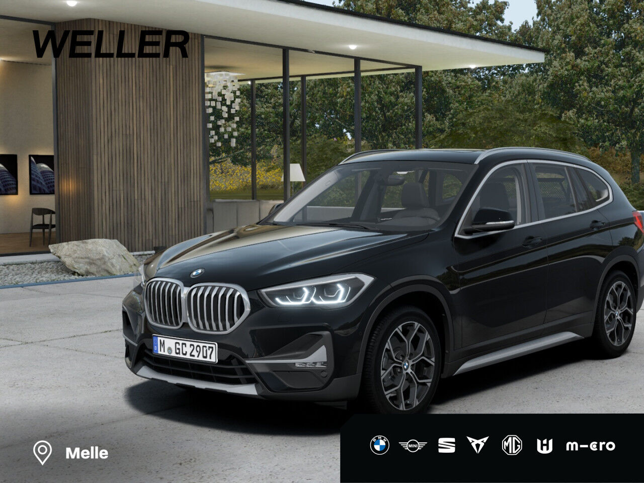 BMW X1 sDrive20d Aut. xLine Bluetooth Navi LED Klima