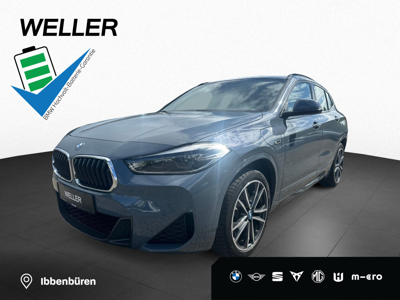 BMW X2 xDrive25e M Sport HUD RFK Pano 2-Zonen LED PDC