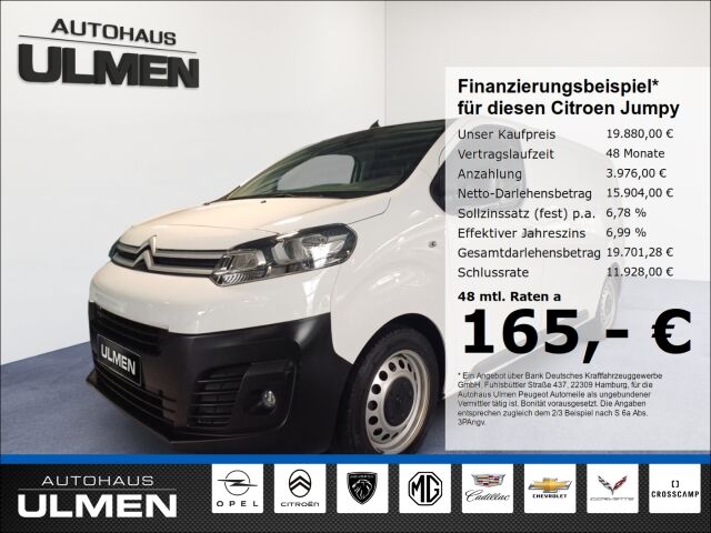 Citroen Jumpy Kasten Club 1.5 BlueHDi 120 FAP EU6d Klima