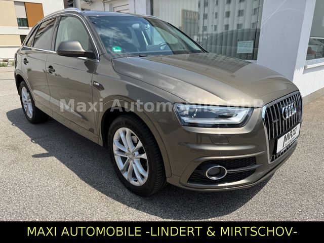 Audi Q3 2.0 TDI S Line quattro-1 HAND-NAV-XEN-PAN-AHK