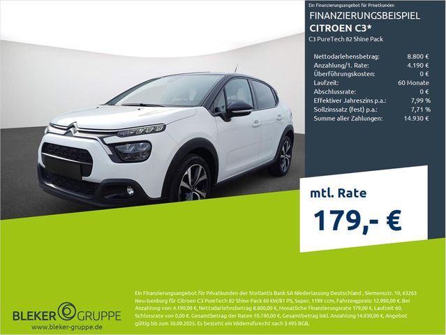 Citroen C3 PureTech 82 Shine Pack