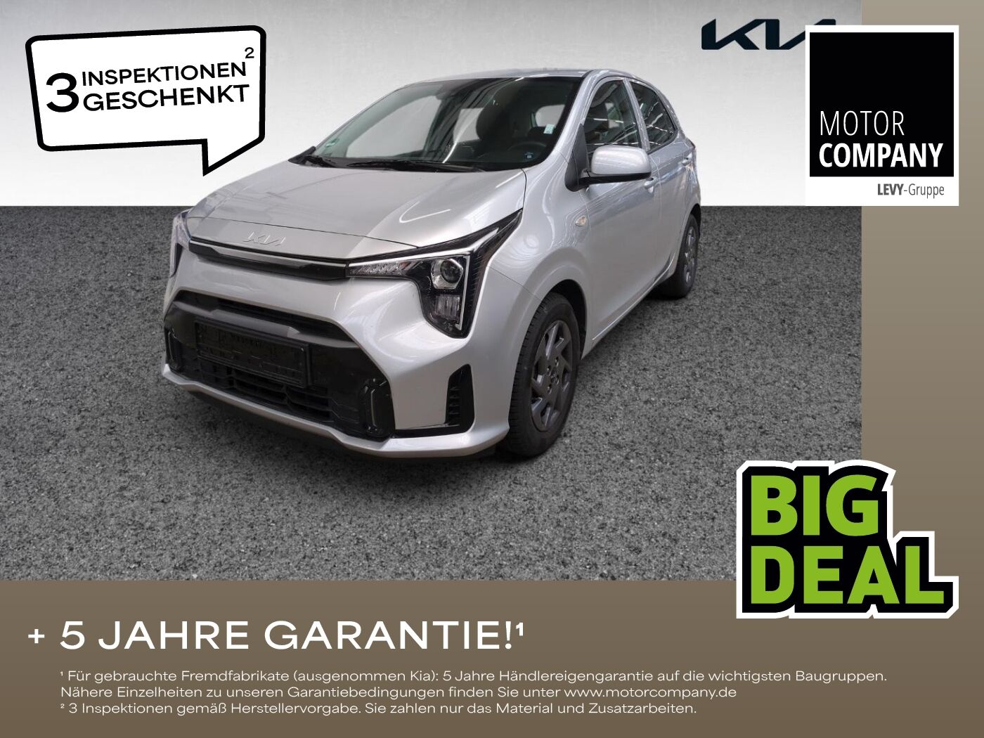 Kia Picanto 1.0 Vision +Automatik+Allwetter+Navi+R.K