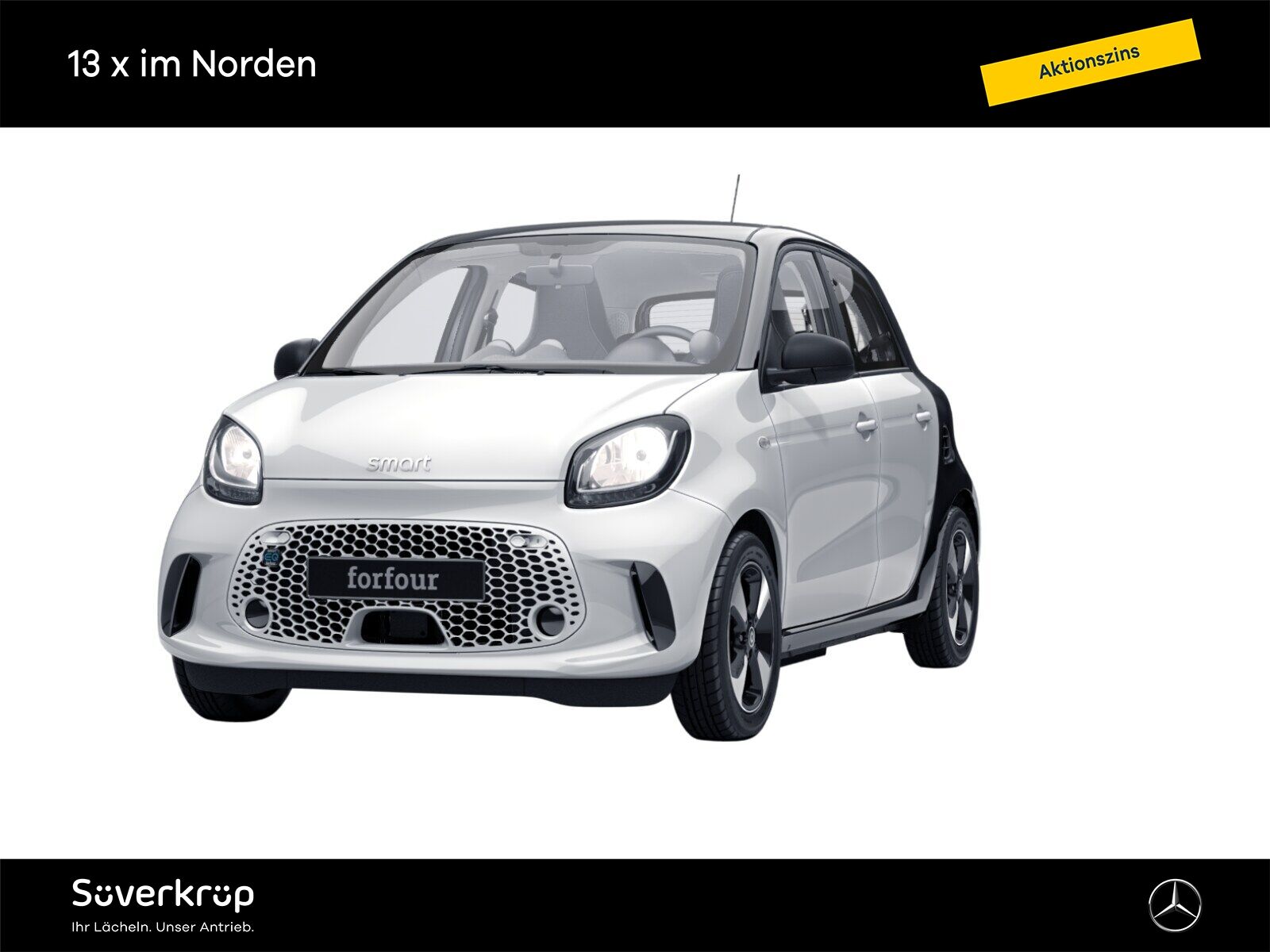 Smart EQ forfour passion Passion SHZ DAB LM 22kw BL