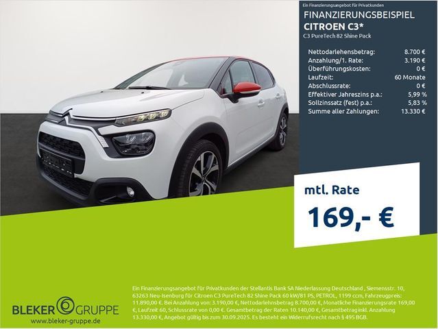 Citroen C3 PureTech 82 Shine Pack