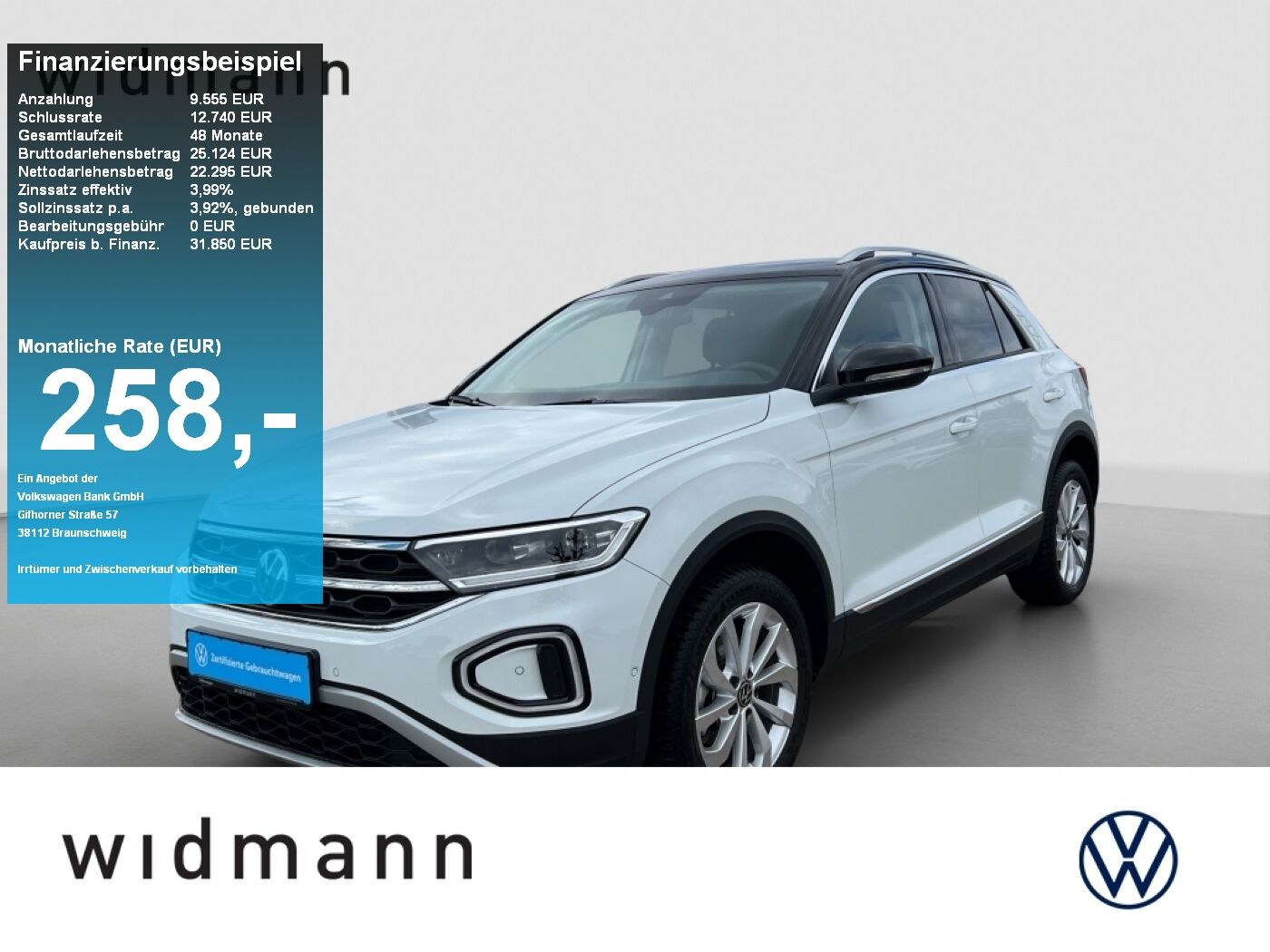 VW T-Roc Style 1.5 TSI 150 PS DSG AHK NAVI ACC LED