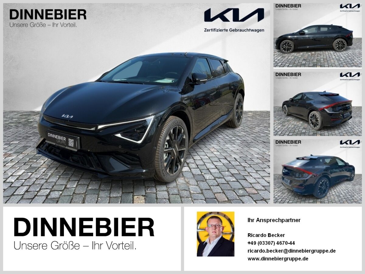 Kia EV6 GT-Line 84kWh RWD Glasdach+LED+360°Kamera
