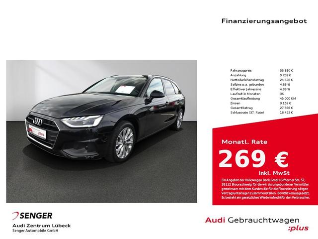 Audi A4 Avant 35 TDI Navi LED PDC GRA virtual-Cock.