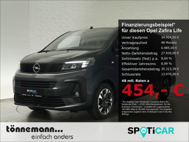 Opel Zafira Life FACELIFT EDITION XL CDTI AT 9-SITZER