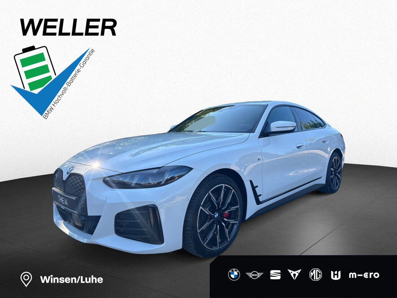 BMW i4 eDrive40 M Sport Pro, HUD, AHK, HiFi, 360°