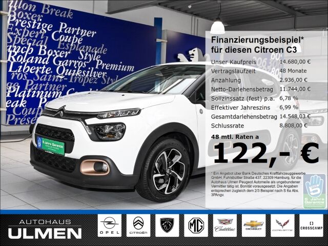 Citroen C3 C-Series 1.2 PureTech 82 83 EU6d Klimaautomat
