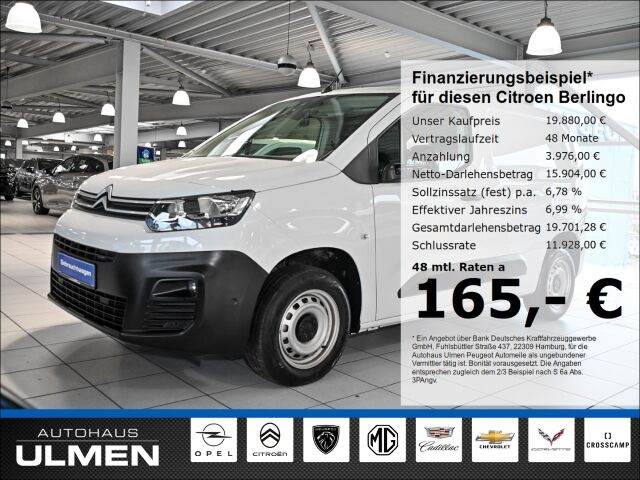 Citroen Berlingo Kasten Club M L1 1.2 PureTech 110 EU6d