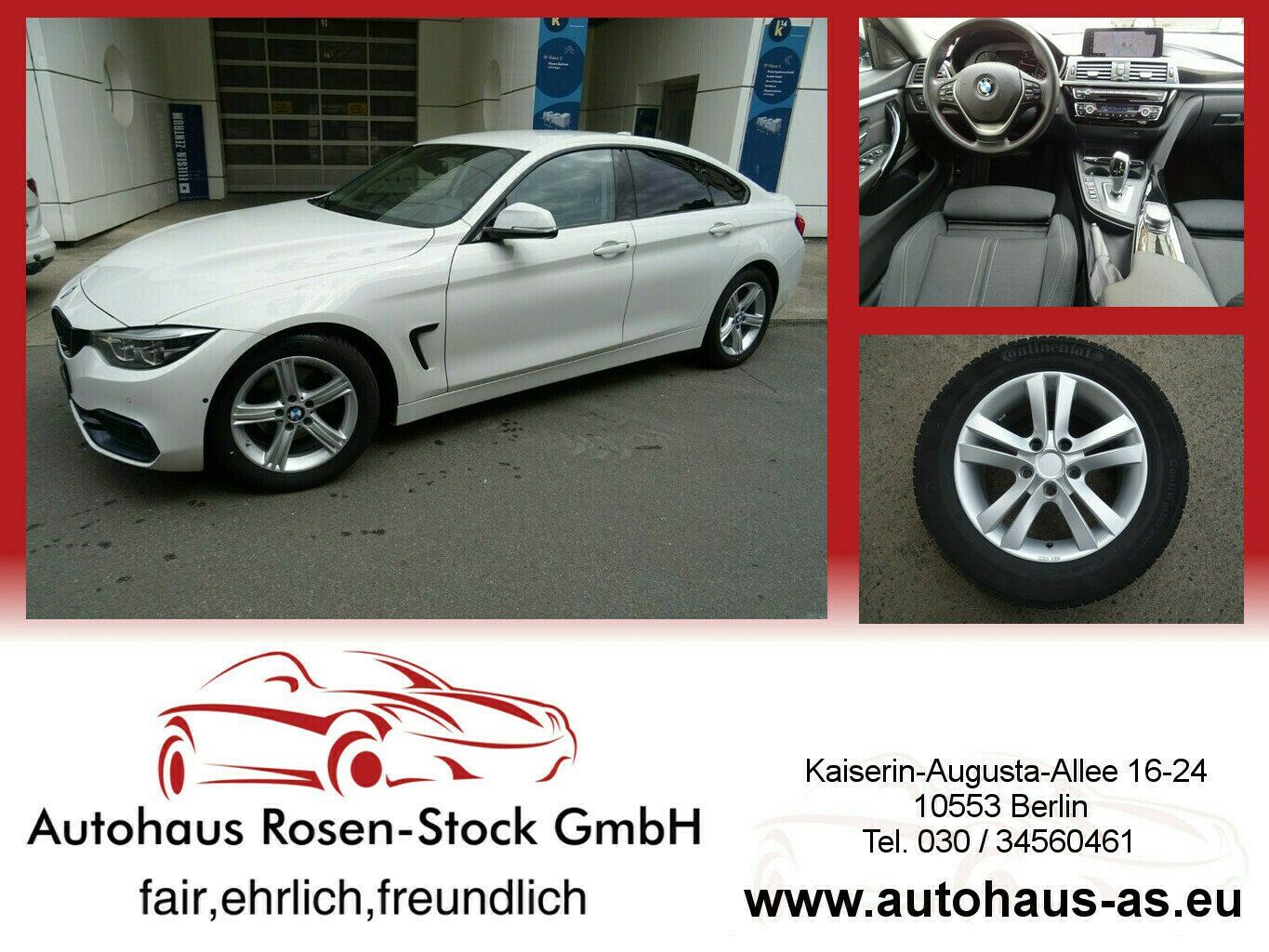 BMW 420 Gran Coupe D Sport,SAG,360°,ACC,Memory