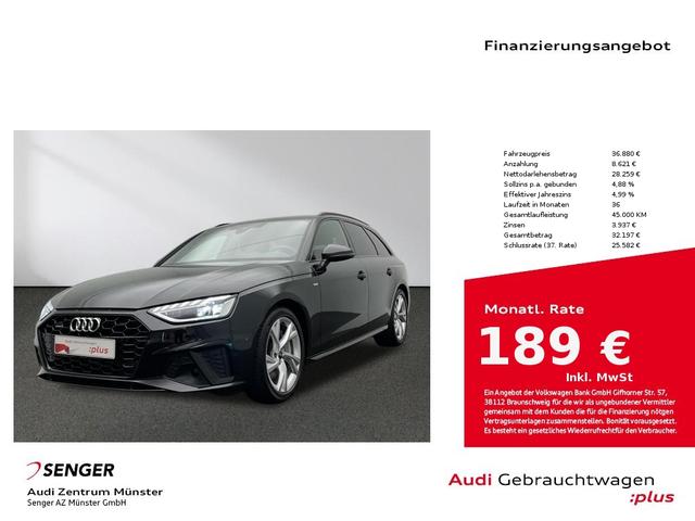 Audi A4 Avant 45 TFSI quattro S line MMI Navi LED AHK