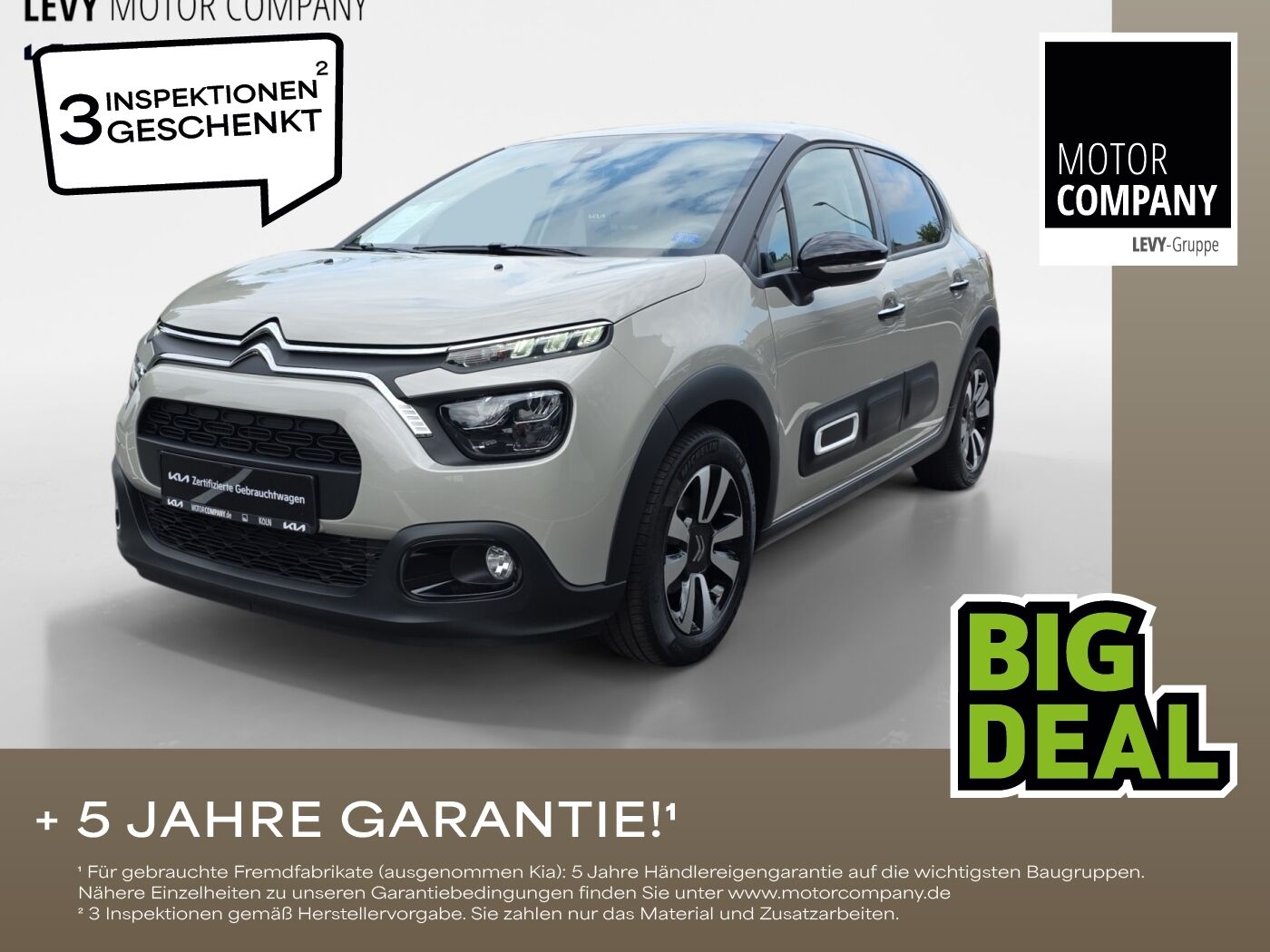Citroen C3 PureTech 110 EAT6 Max +Automatik+Klima