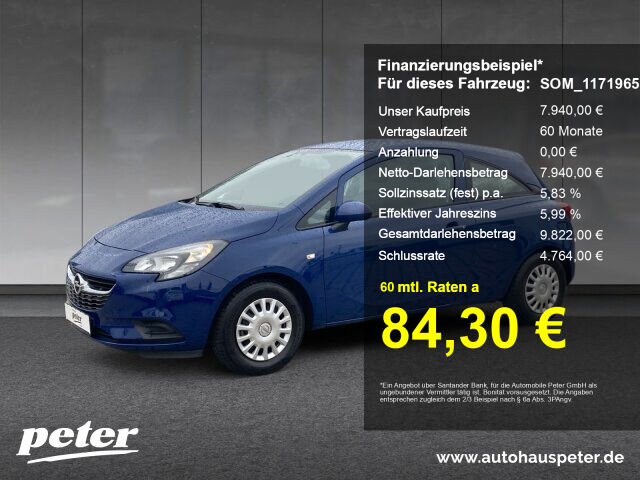 OPEL Corsa E 1.2 Selection Klima