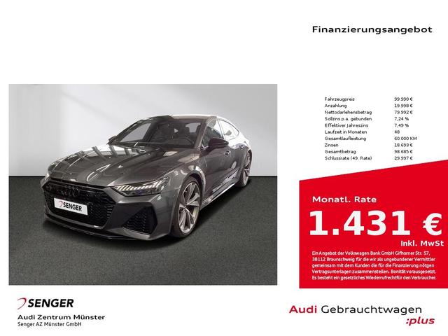 Audi RS7 Sportback 4.0 TFSI quattro Matrix Pano B&O