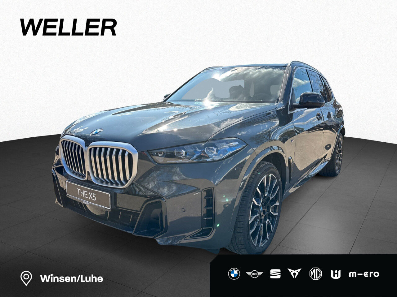 BMW X5 xDrive40d M-Sport, HUD, H&K, AHK, Panorama, 21"