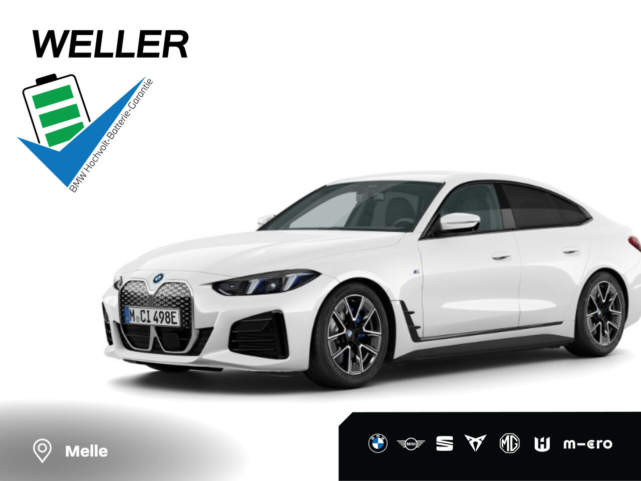 BMW i4 xDrive40 M Sport LCI,AHK,AdLED,DAPro,360°,HUD