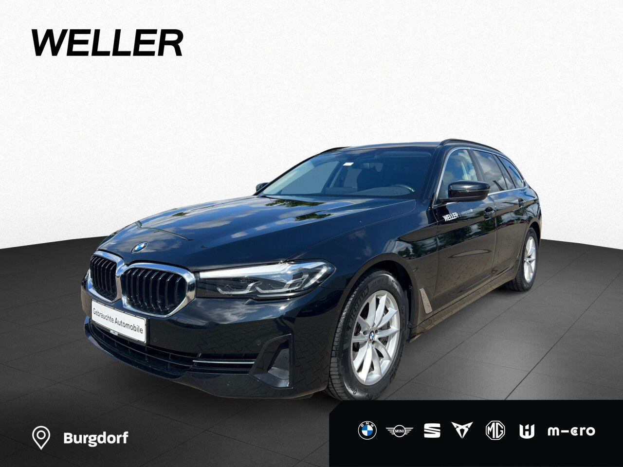 BMW 530d Touring LED HiFi AHK DAB M-Lenk. LC-Prof Navi