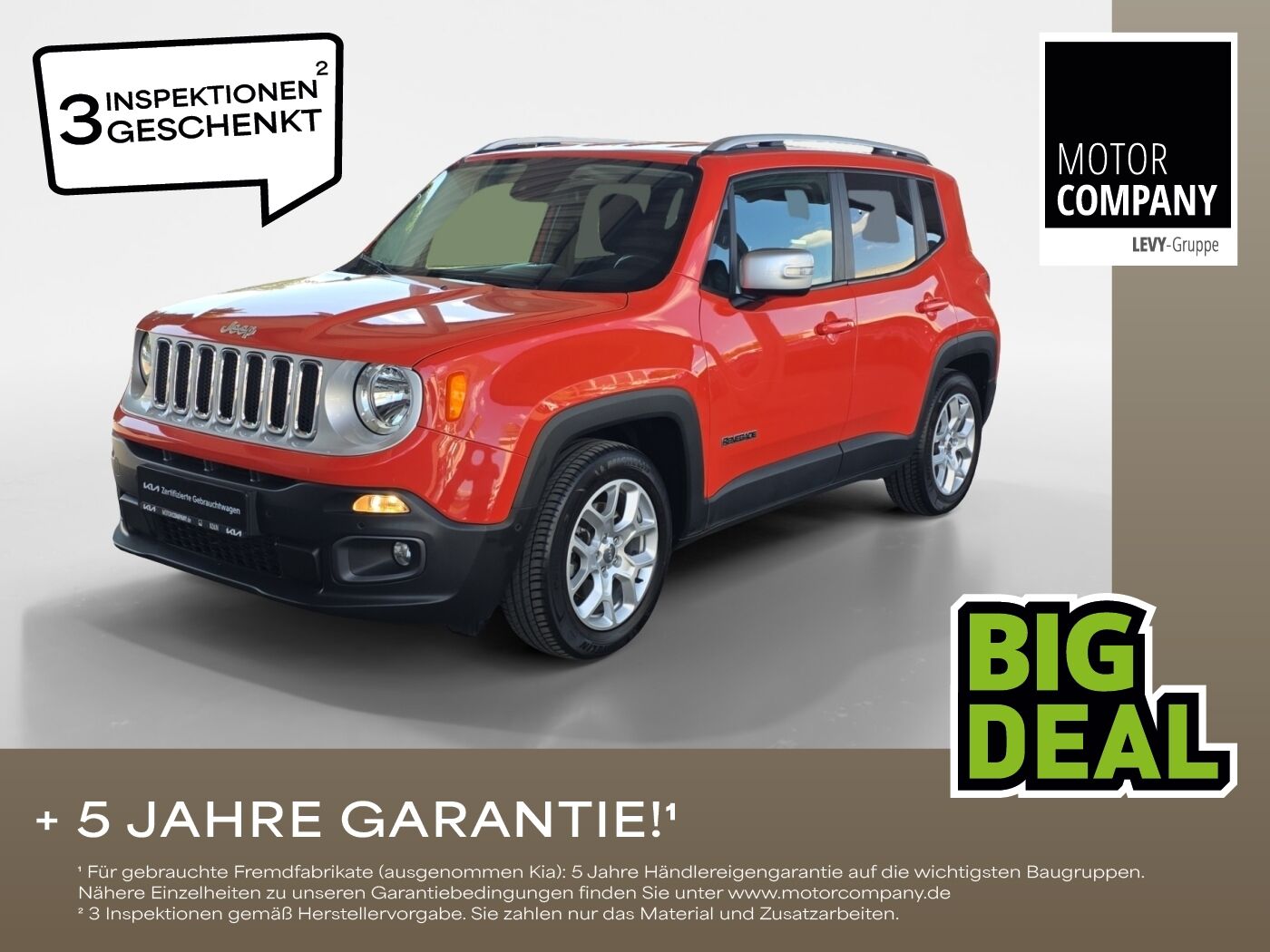 Jeep Renegade 1.4 MultiAir FWD Limited +Automatik+Nav
