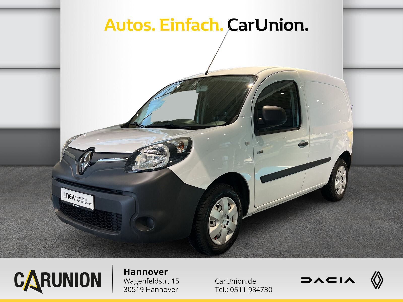 Renault Kangoo Z.E. 2-Sitzer incl. Batterie