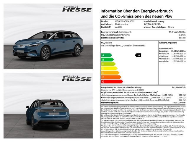 VW ID.7 Tourer Pro 210 kW (286 PS) 77 kWh 1-Gang-Au
