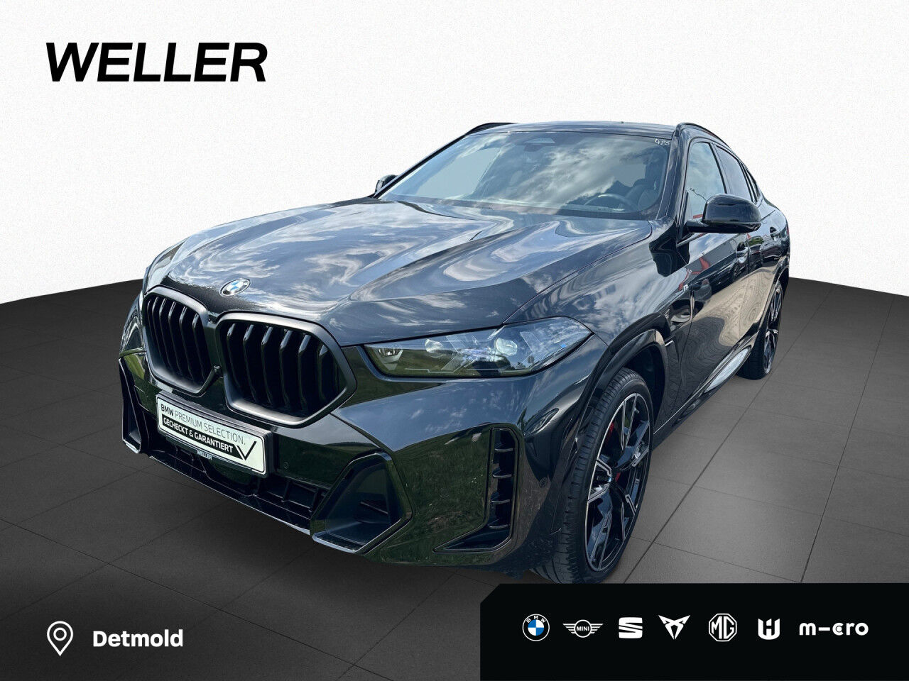 BMW X6 xDri 30d M Sport Pro HUD H/K 360°AHK Pano 22"