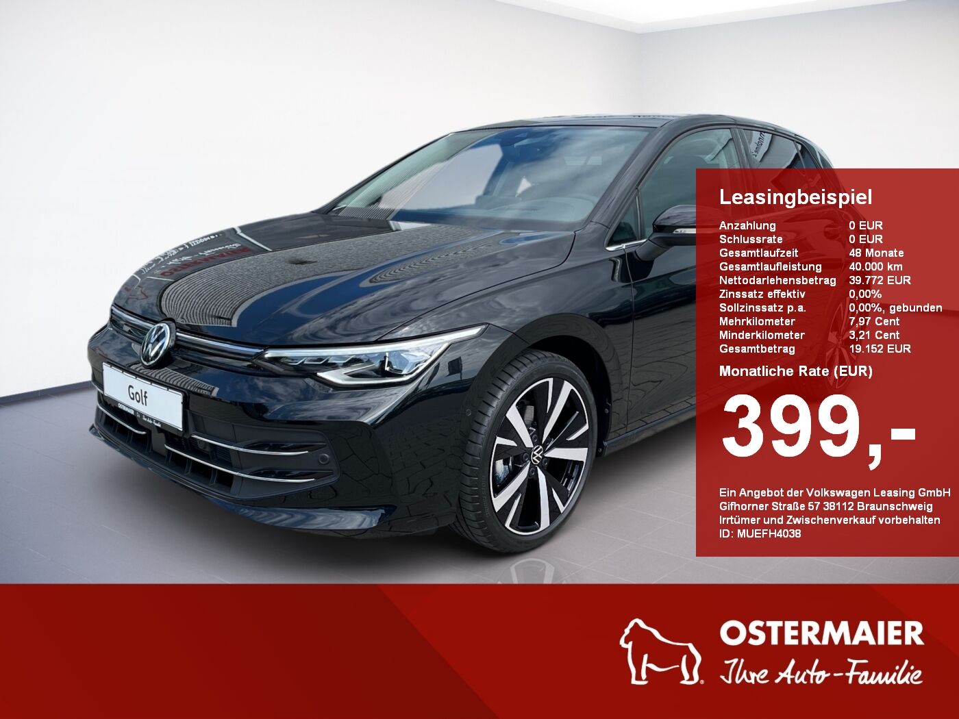 VW Golf VIII Style 1.5eTSI 150PS DSG IQ.LIGHT,ACC,P