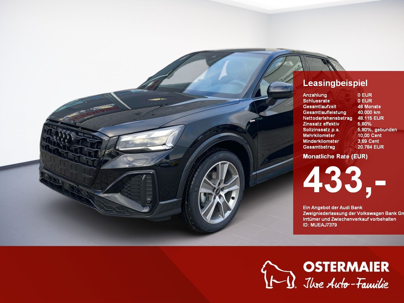 Audi Q2 S line 35TFSI 150PS S tronic MATRIX,NAVI,AHK,