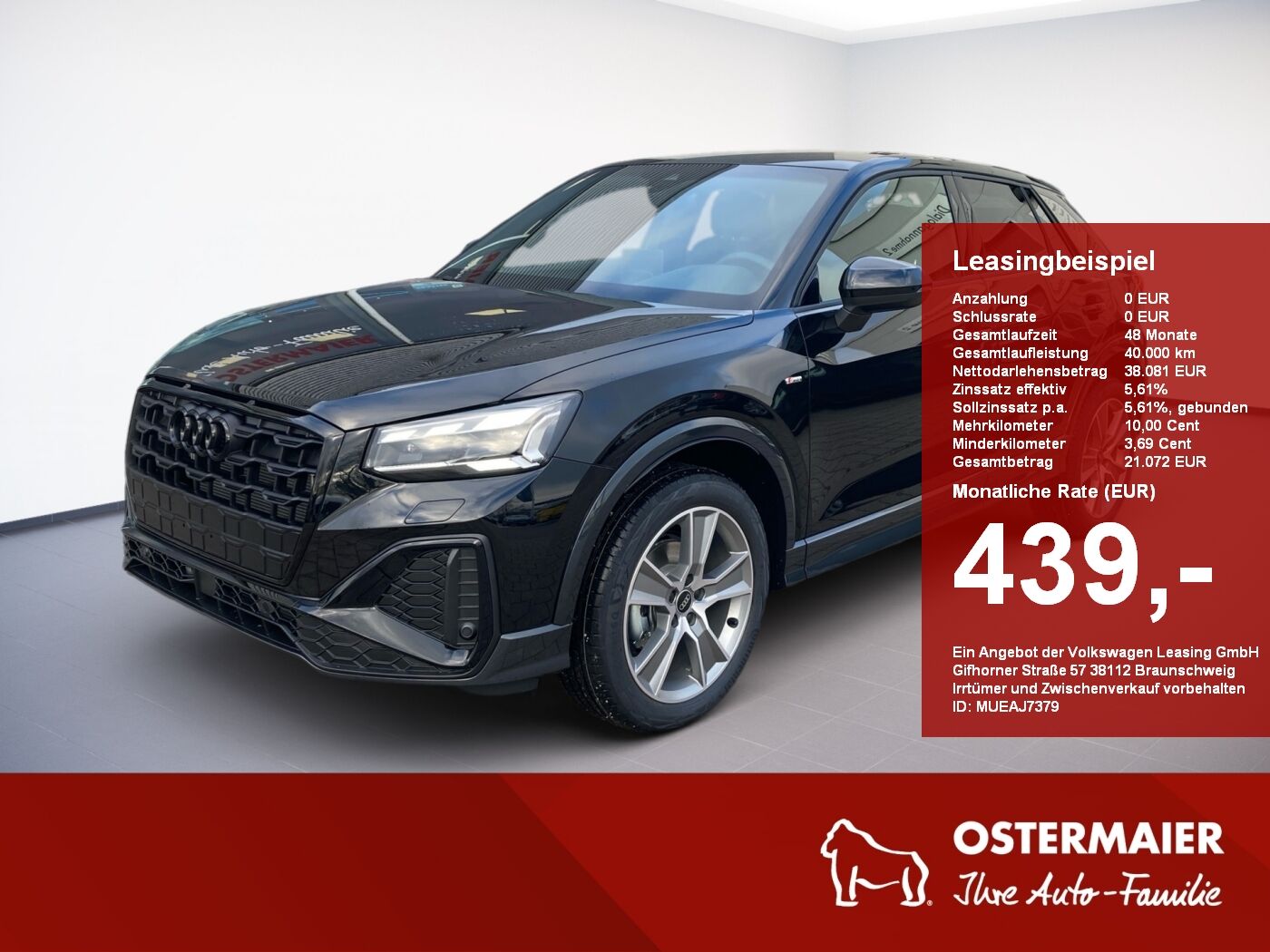 Audi Q2 S line 35TFSI 150PS S tronic MATRIX,NAVI,AHK,