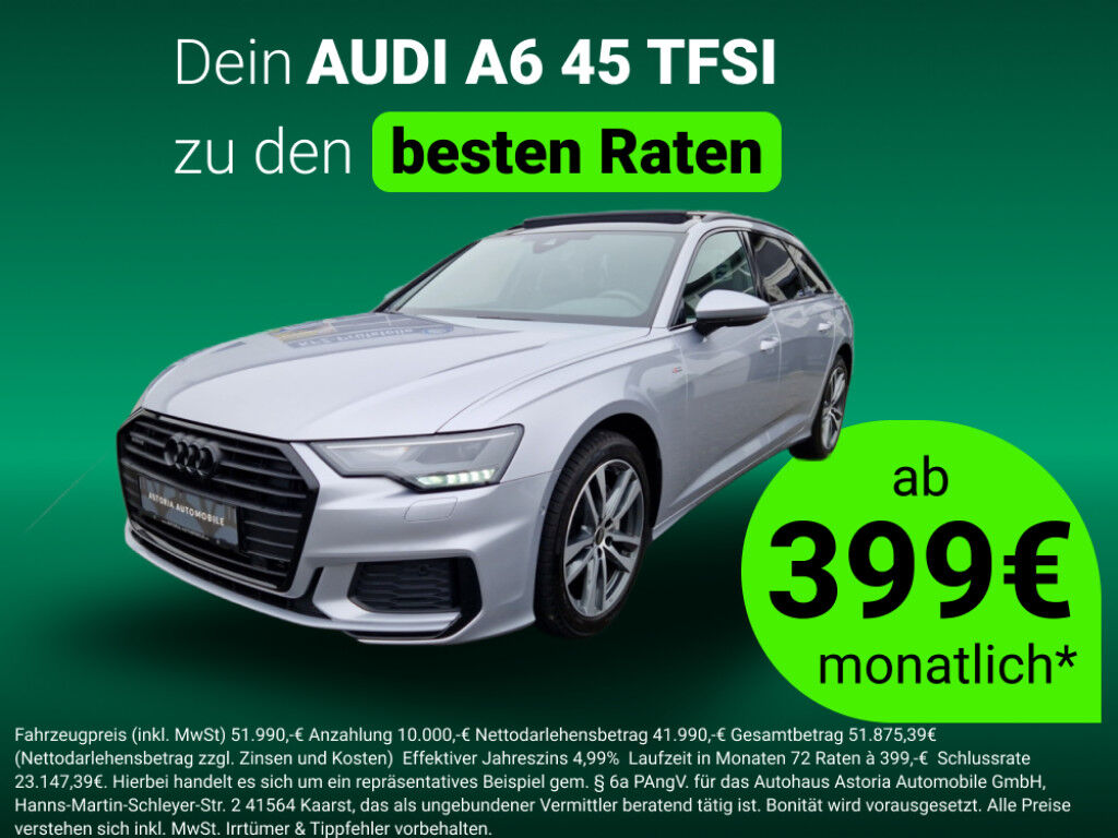 Audi A6 45 TFSI quattro S-Line Pano Kamera Ambiente+