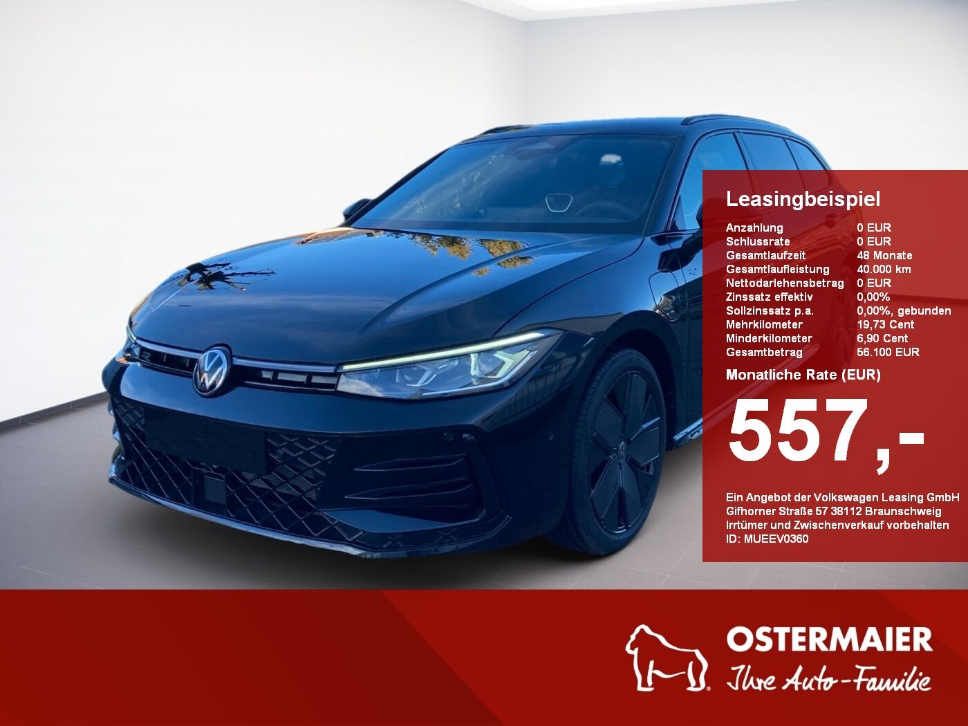 VW Passat R-Line Black Style 1.5TSI eHybrid 272PS D