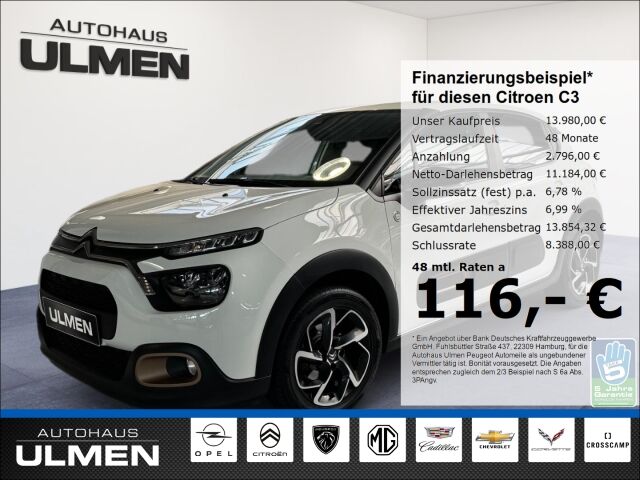 Citroen C3 C-Series 1.2 PureTech 82 83 EU6d Tempomat Ser