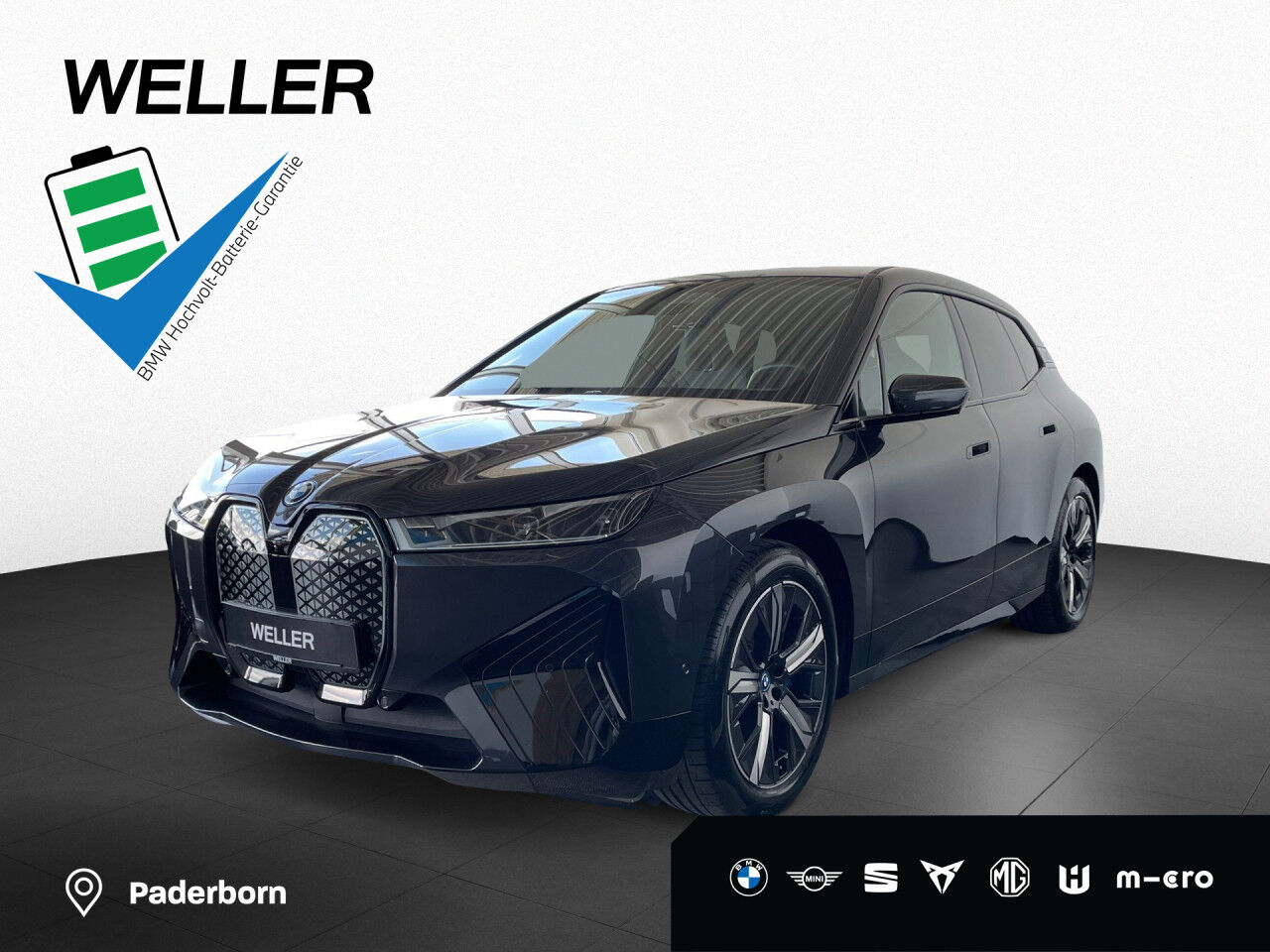 BMW iX xDrive50 Sport Laser,SkyL,AHK,H/K,DAPro,360 HUD