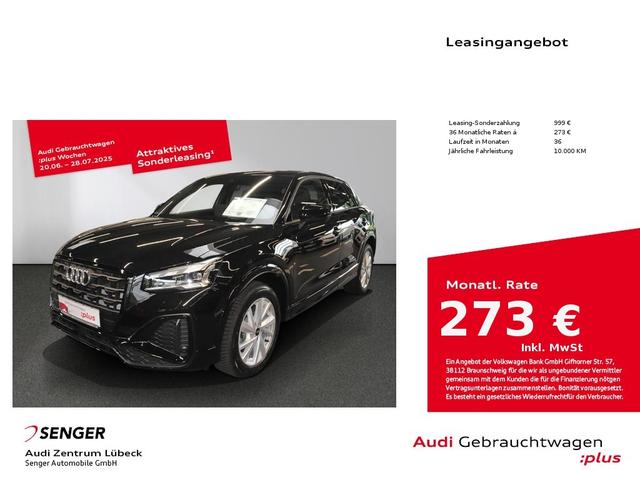 Audi Q2 30 TFSI S line AHK NAVI MATRIX Optik schwarz