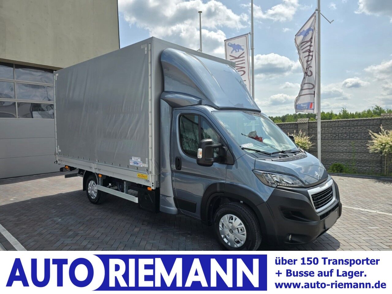 Peugeot Boxer Pritsche Schiebe Plane 2.2 HDi LBW