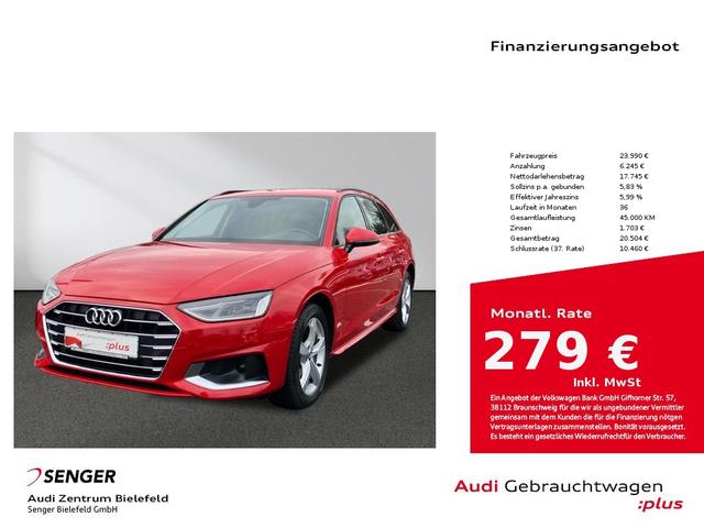 Audi A4 Avant Advanced 35 TDI Sitzhzg. MMI LED