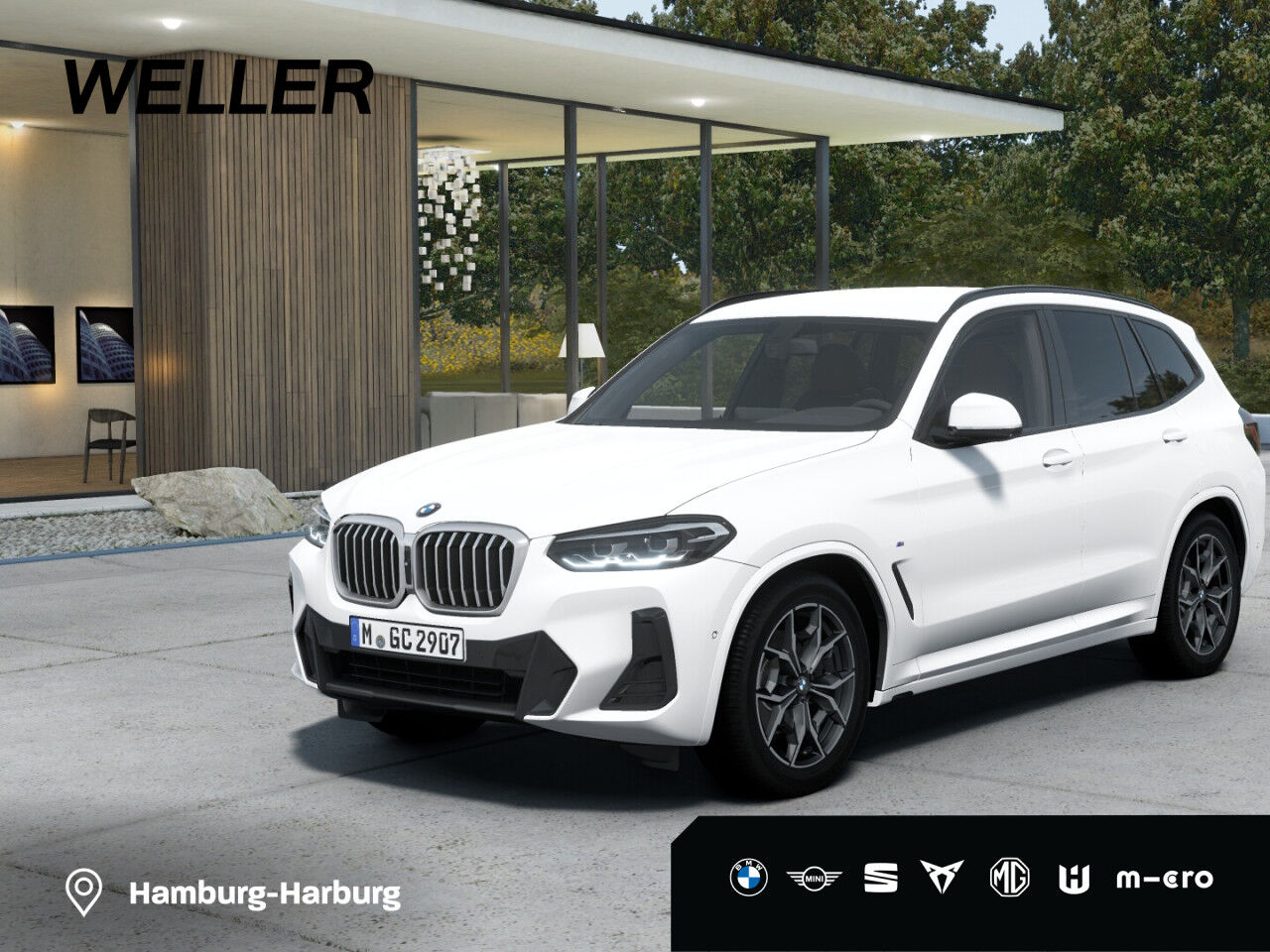 BMW X3 xDrive20i M Sport LivePro,Leder,ParkingPlus LED