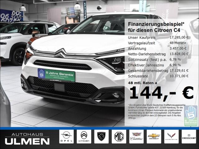 Citroen C4 Feel 1.2 PureTech 130 EU6d Klimaautomatik Par