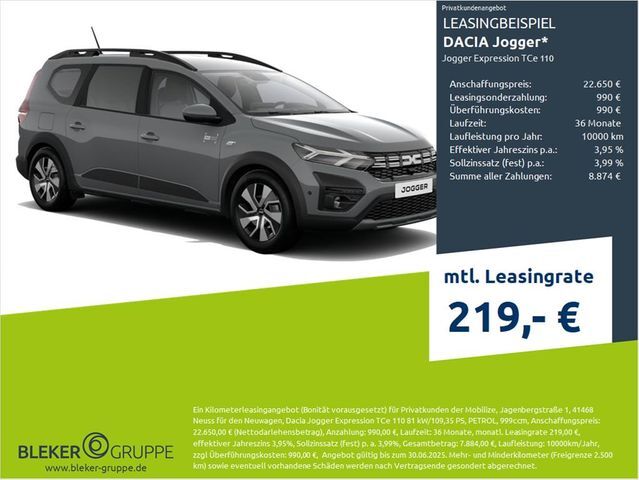 Dacia Jogger Expression TCe 110