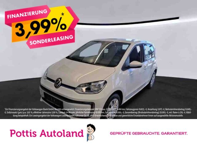 VW up e-up! MOVE UP! KAMERA SITZHZG PDC