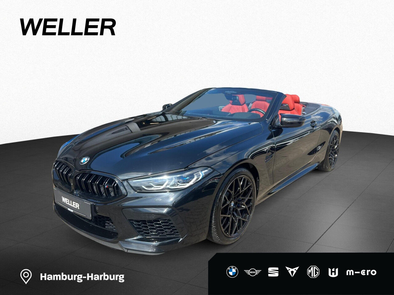 BMW M8 Competition Cabrio Laser,SoftCl,St+Go,360° HUD