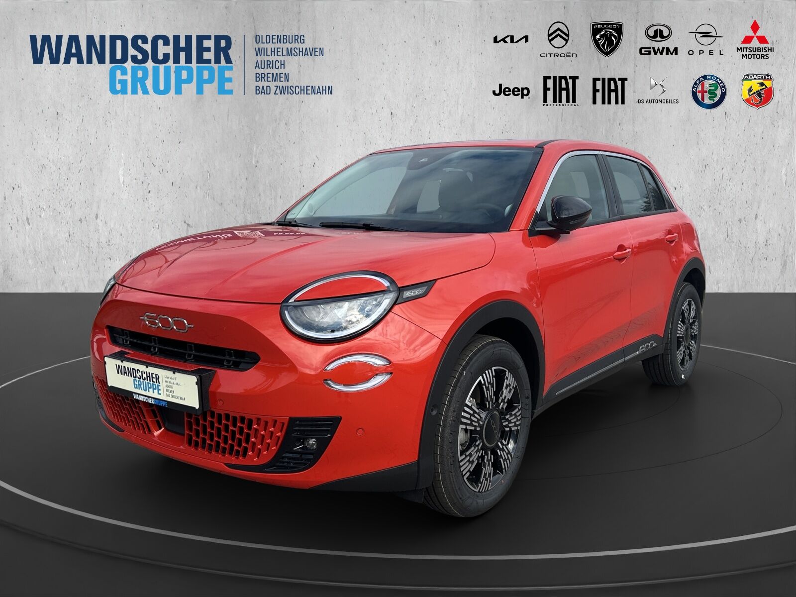 Fiat 600 +LED+SHZ+PDC+LM+SpurH+CARPLAY+ANDROID