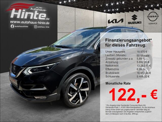 Nissan Qashqai 1.3 DIG-T Tekna PANORAMA SAFETY 360° SHZ