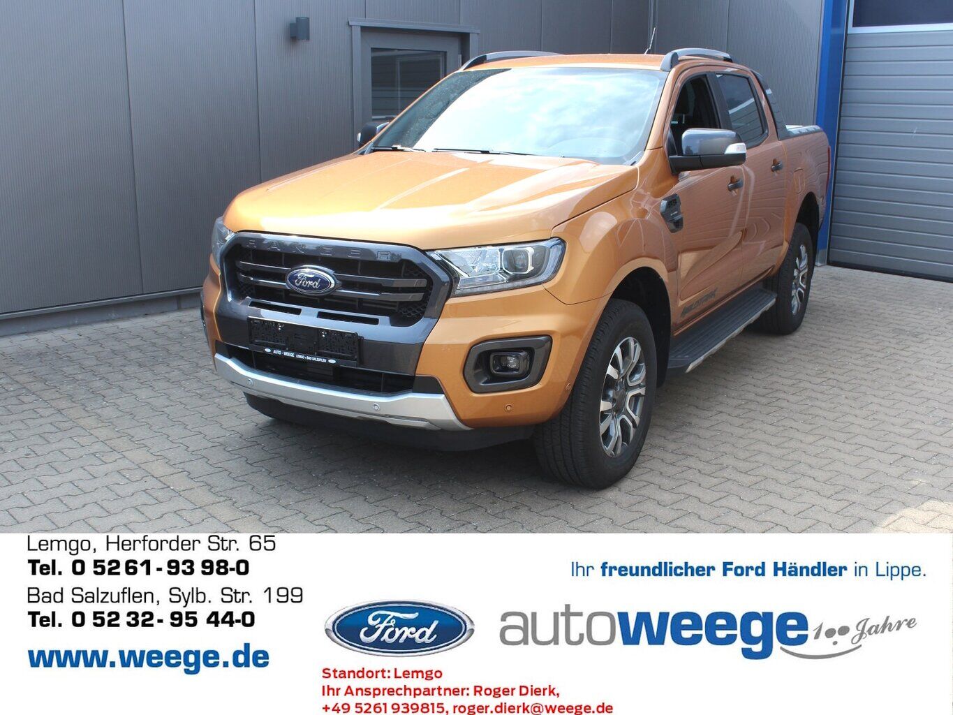 Ford Ranger Wildtrak Doppelkabine 4x4 2,0 TDCi